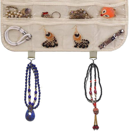 BB Brotrade Hanging Jewelry Organizer, Accessories Organizer, 32 Pocket - Image 3