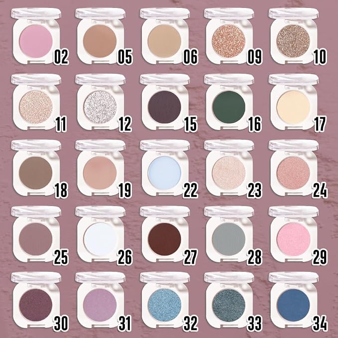 Mauve Taupe Single Matte Eyeshadow Makeup, Neutral Powde Eye Shadow - Image 3