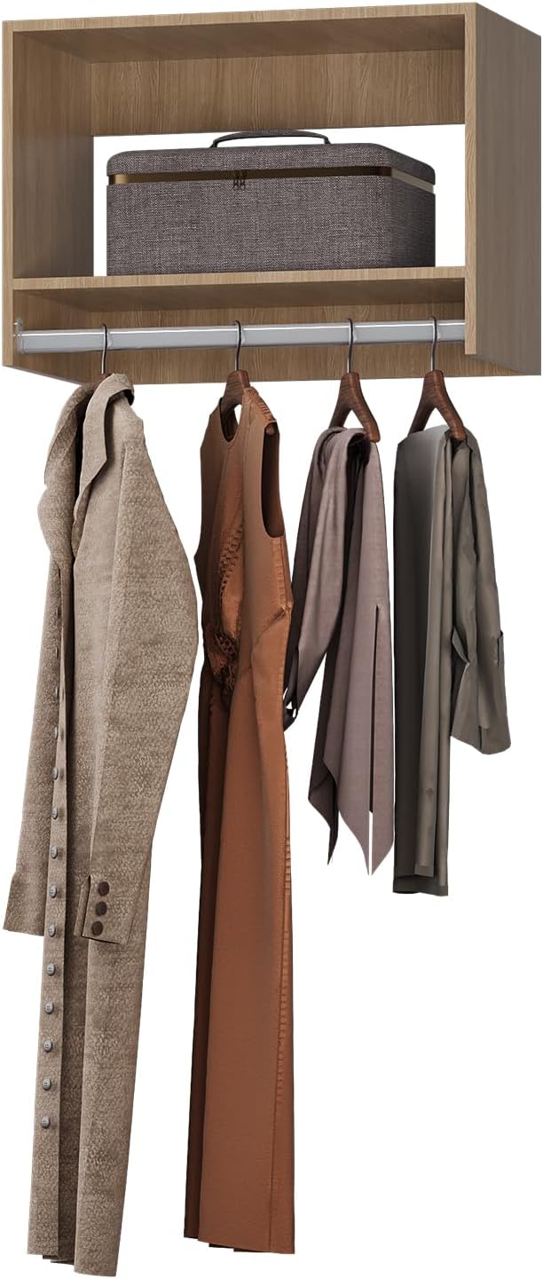 ROOMTEC 25.5" Tall Hanging Closet Unit, Modular Closet System by ROOMTEC