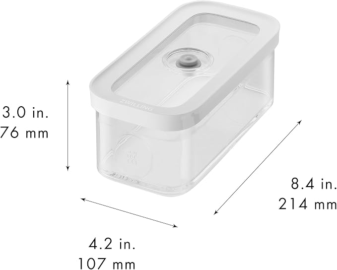 ZWILLING Fresh & Save Cube Box, Airtight Dry Food Storage Container, Medium Cube - Image 3