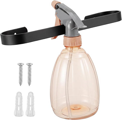 Spray Bottle Holder Wall Mount 10 Inches Wall Mounted Spray Bottle Storage Rack by Unknown