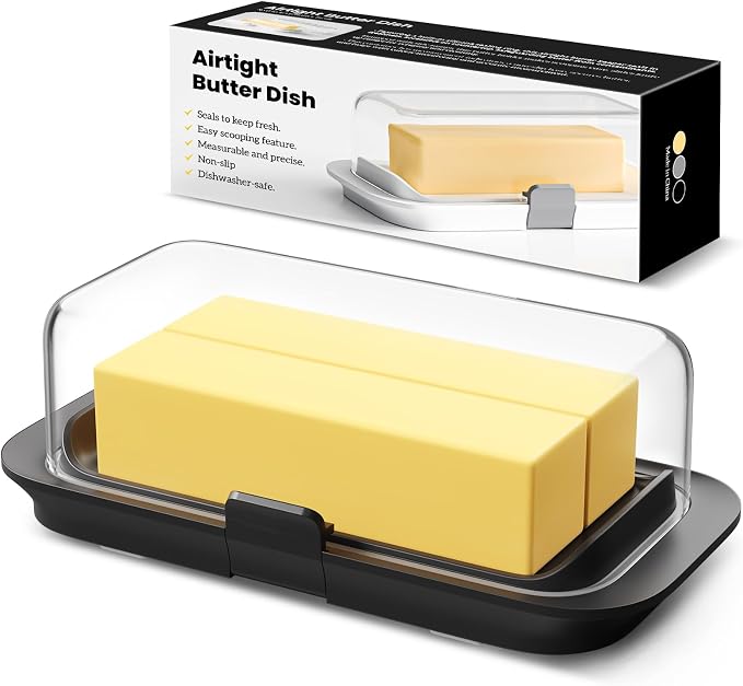 Pisol Large Butter Dish with Lid by Pisol