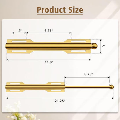Valet Rod for Closet Pull Out, Standard Retractable closet rod organization rack - Image 2