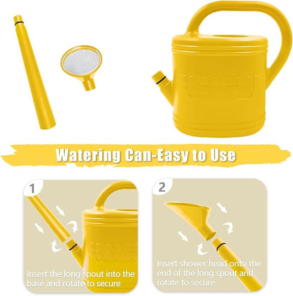 2 Gallon Watering Can, Outdoor Watering Can - Image 5