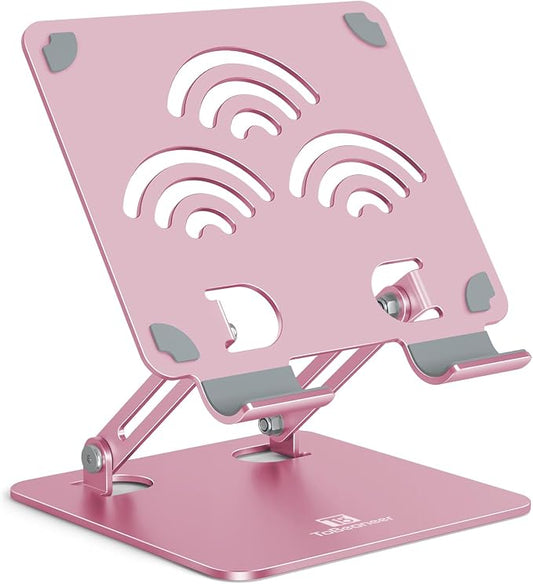 Adjustable Tablet Stand for Desk, Premium Aluminum Holder for iPads, and All by ToBeoneer