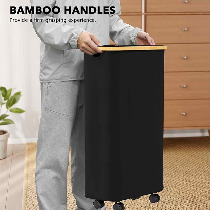 SpaceAid Slim Laundry Hamper - Image 10