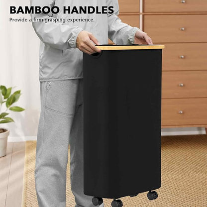 SpaceAid Slim Laundry Hamper - Image 10