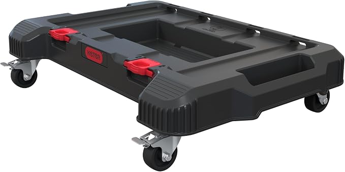 Keter Stack-n-Roll Dolly – Heavy-Duty Rolling Base Cart by Unknown