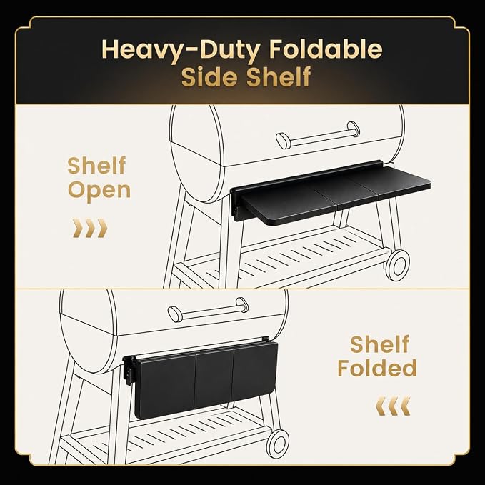 QuliMetal Folding Front Shelf Compatible - Image 5