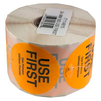 DayMark Safety Systems IT114815 USE First Trilingual Removable Label by DayMarkSafetySystems