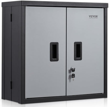 VEVOR Foldable Wall Cabinet, Metal Garage Locker Mounted 26" Small Tool Chest by VEVOR
