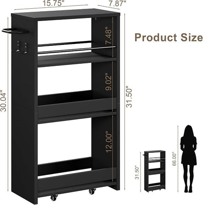 ChooChoo 4-Tier Slim Storage Cart - Image 7