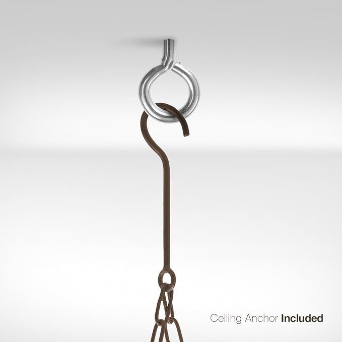 Sorbus Pot and Pan Rack for Ceiling 31" - Image 6