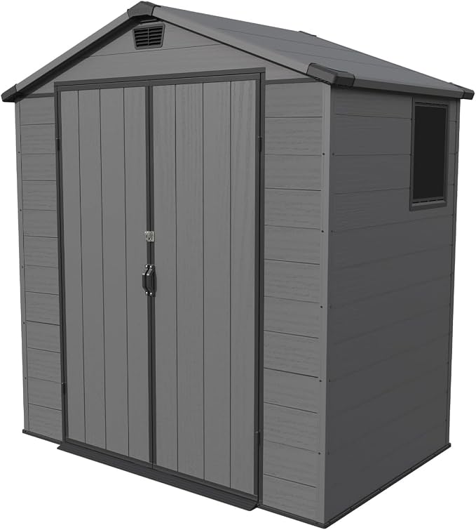Patiowell 6X4 FT Plastic Outdoor Storage Shed - Image 9