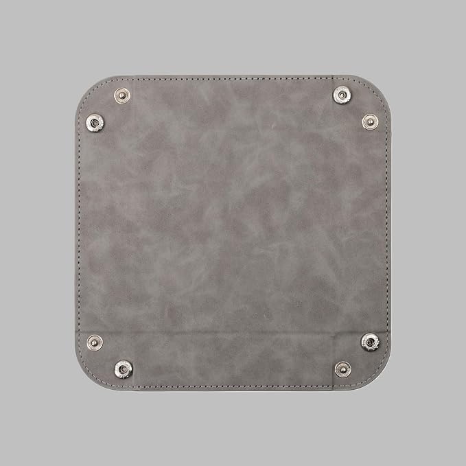 siduater Valet Tray Desktop Storage Organizer – Vegan Leather Catchall Bedside - Image 7