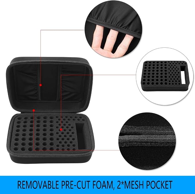 Comecase Battery Organizer Storage Box Case Holder - Image 3