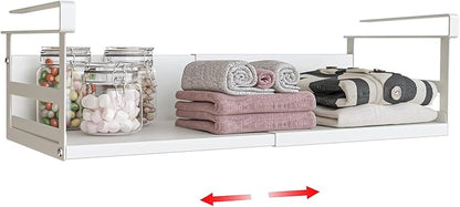 Expandable Under Cabinet Shelf Organizer by SHINEWON
