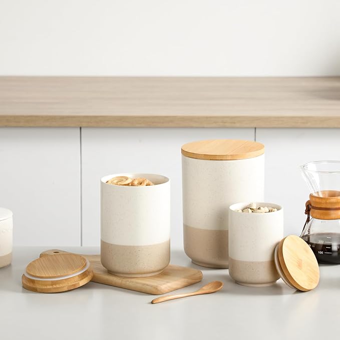 vancasso Sabine Ceramic Canister Set - Image 7