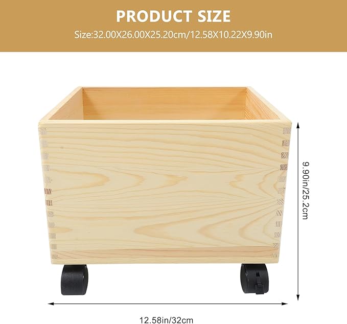 Cabilock Wooden Storage Box - Image 2