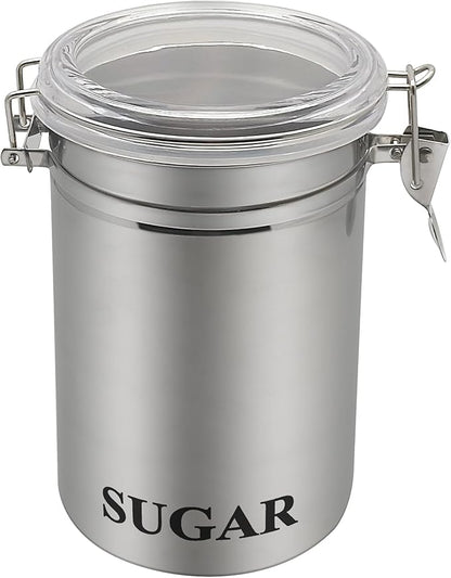 Fox Run Stainless Steel Sugar Container, 62 oz Canister by foxrunbrands