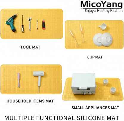 Silicone Dish Drying Mat for Multiple Usage, Easy clean, Eco-friendly, - Image 4