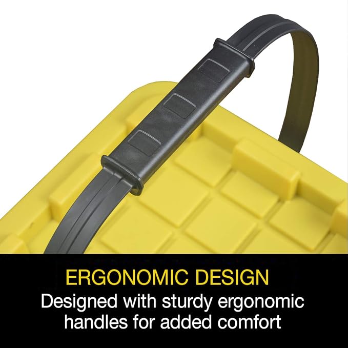 CX BLACK & YELLOW, 5-Gallon Heavy Duty Bucket Tough Storage Container & - Image 3