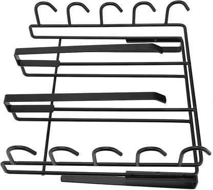 Under Shelf MultiUse Chopping Board Holder Versatile Kitchen Organizer Space - Image 9