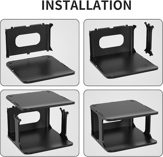 HAIXIN 14 Tier Vertical Black Shoe Rack - Image 9