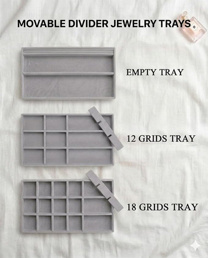 Velvet Jewelry Trays, Jewelry Organizer - Image 4