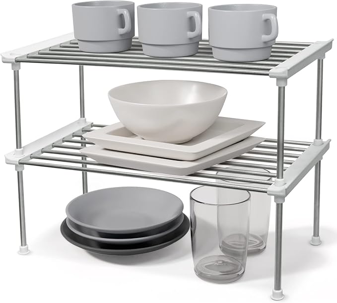 carrotez Cabinet Organizer Shelf, Kitchen Cabinet Organizers and Storage by Carrotez