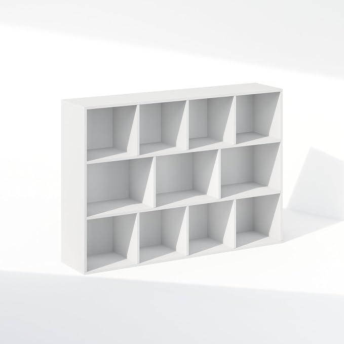 Furinno Reed Closet Organizers and Storage, 11-Cube Closet Organizer, Open - Image 6
