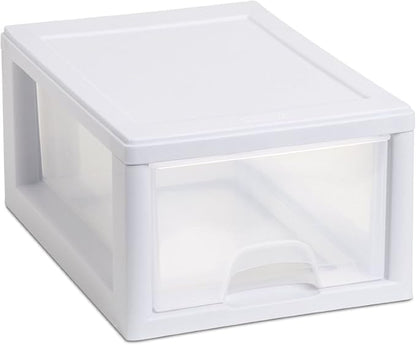 Sterilite 6 Qt Stacking Drawer, 6 Pack - Image 5