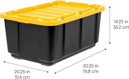 IRIS USA 2-Pack 27 Gallon Storage Bins - Image 2