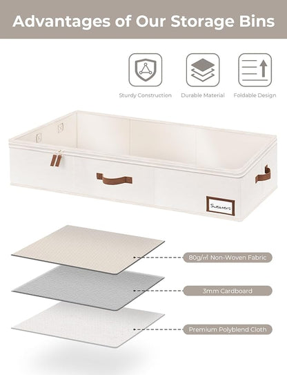 StorageWorks Under Bed Storage Containers - Image 7