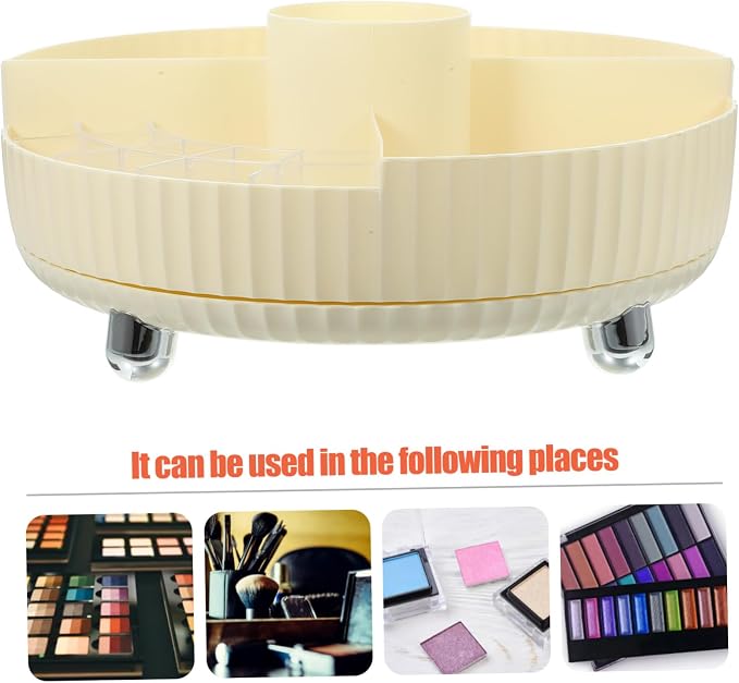 Capacity Rotating Skincare Organizer - Image 4