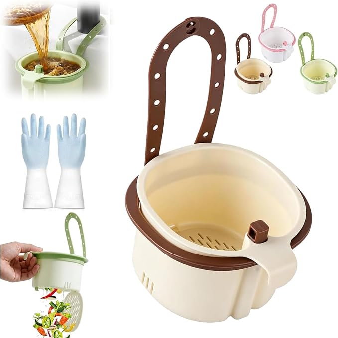 Bvj Multifunctional Hanging Sink Drain Basket, Foldable Hanging Kitchen Sink by Ainguu