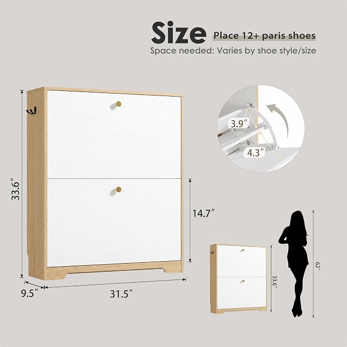 Nicetree Shoe Storage Cabinet - Image 2