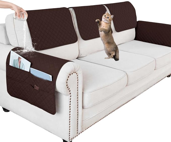 Waterproof Sofa Armrest Cover Headrest Cover by ZGDDPZA