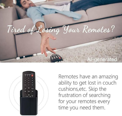 2 Pcs Remote Control Holder Wall Mount, TV Controller Holder, Self Adhesive - Image 4