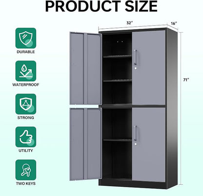 Letaya Metal Storage Cabinets - Image 3