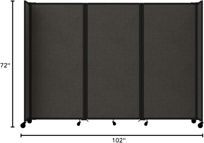 Versare Room Divider 360 Portable Wall Partition | Folding Panels | Large - Image 8
