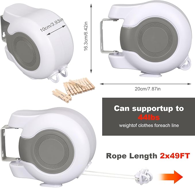 Retractable Clothesline Outdoor - Image 2