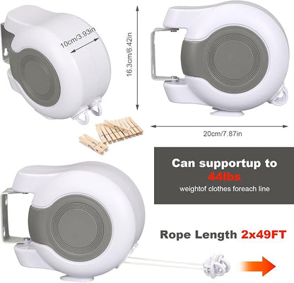 Retractable Clothesline Outdoor - Image 2