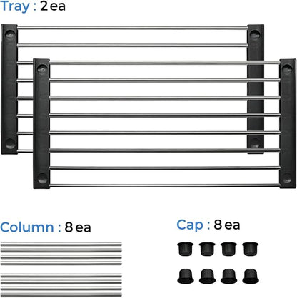 carrotez Cabinet Organizer Shelf, Kitchen Cabinet Organizers and Storage - Image 9