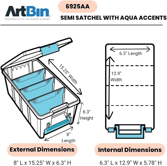 ArtBin 6925AA Semi Satchel - Image 2