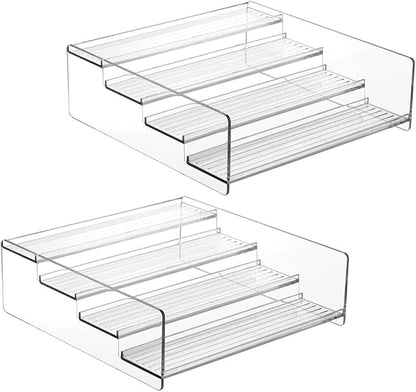mDesign Plastic Bathroom Storage Organizer Shelf - Image 4
