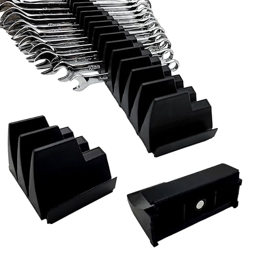 46PC Magnetic Wrench Organizer Set by Unknown