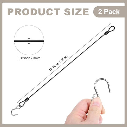 M METERXITY 2-Pack Bird Feeder Hanger - Image 3