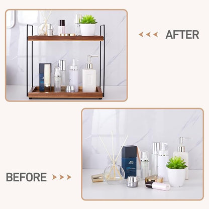 Bathroom Counter Organizer Countertop Storage - Image 5