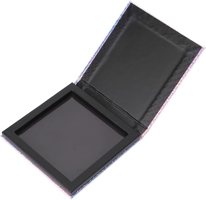 PU Empty Eyeshadow Palette, Fish Scale Small Magnetic Palette, Portable - Image 9
